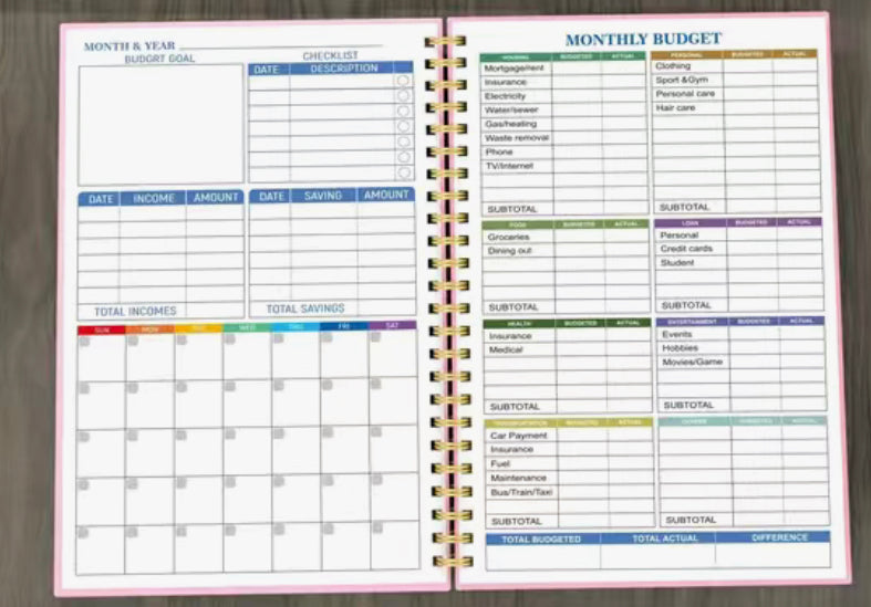 Black Budget Planner