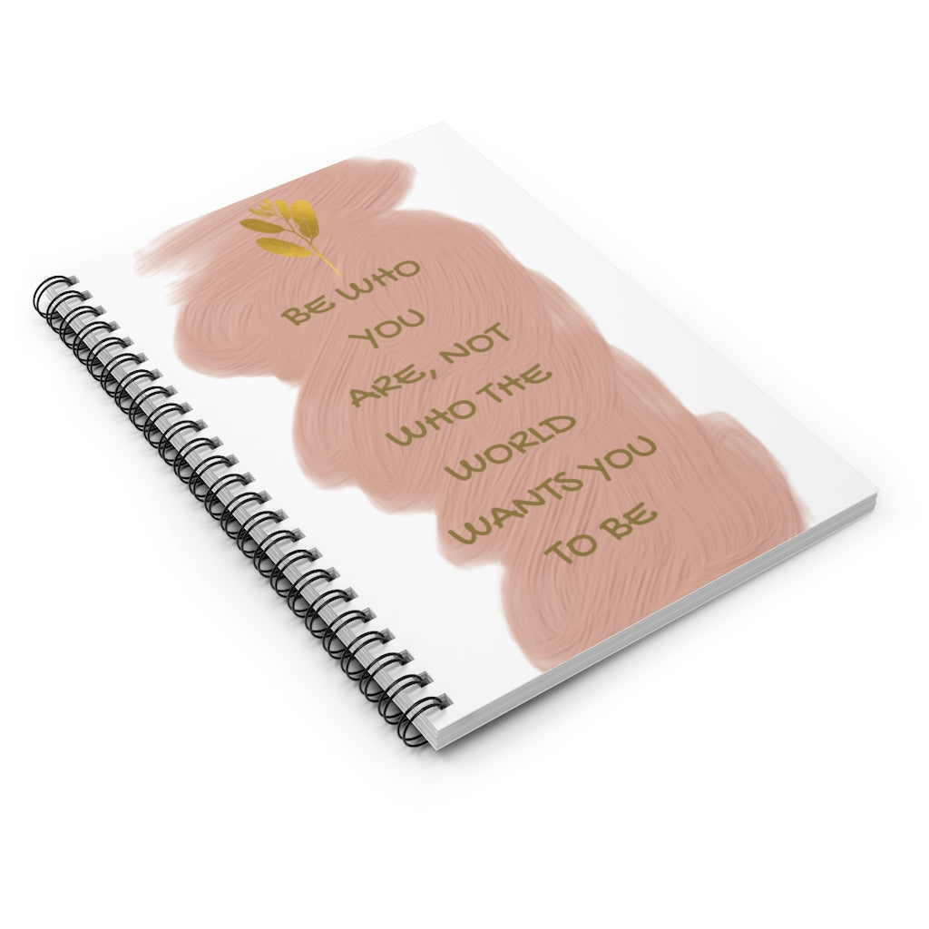 'Be You' Spiral Notebook - Lined